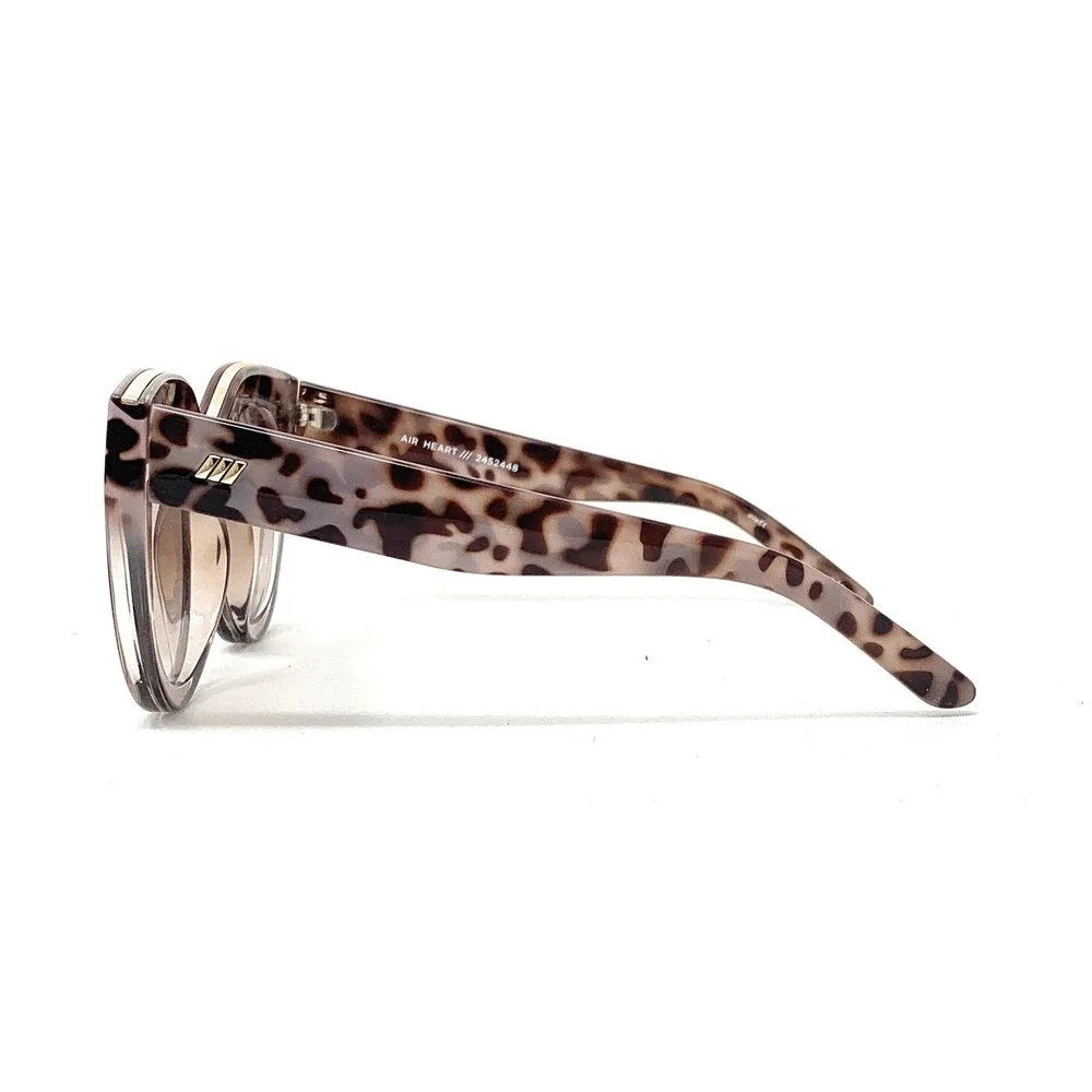 LE SPECS Women's Sunglasses Air Heart 2452448 Cookie Tort / Mocha 51mm - Picture 3 of 5